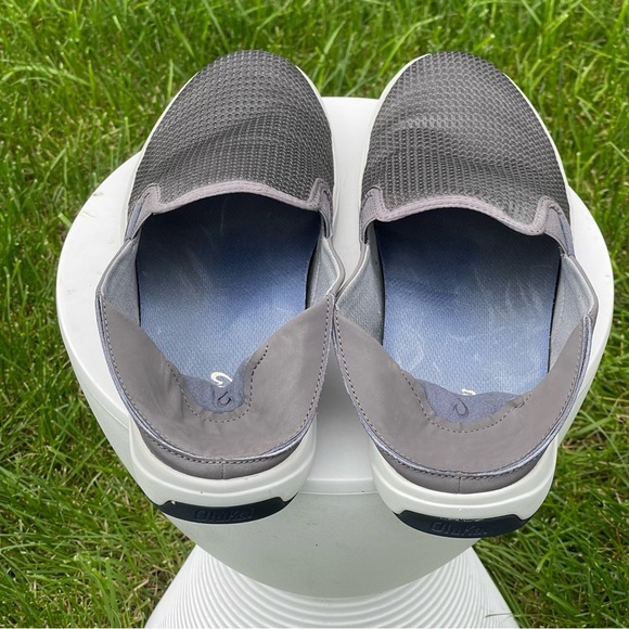 Olukai Lae\'ahi Shoes Mens 13 Gray Pavement Slip On Casual Comfort Sneakers main image 6